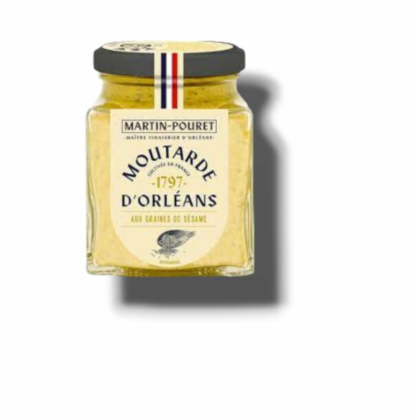 MOUTARDE AUX GRAINES DE SESAME 200 GR
