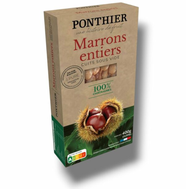 MARRON ENTIER PONTHIER 400 GR