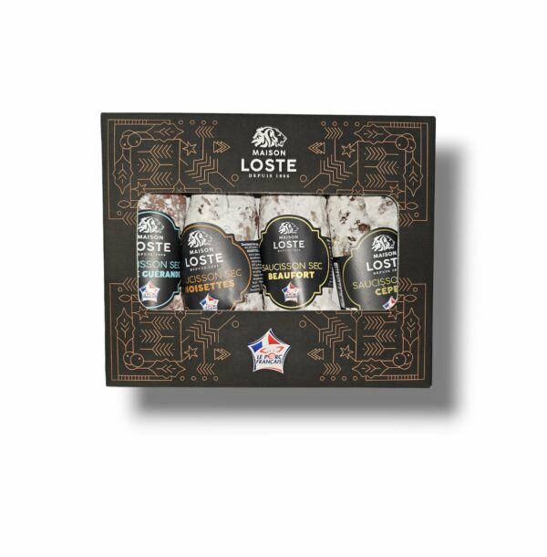COFFRET SAUCISSONS 4 x 250 GR