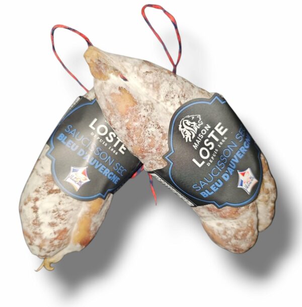SAUCISSON SEC AU BLEU D'AUVERGNE 250 GR