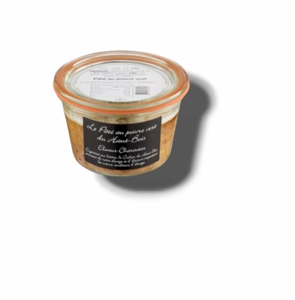 PATE AU POIVRE VERT BOCAL 250 GR