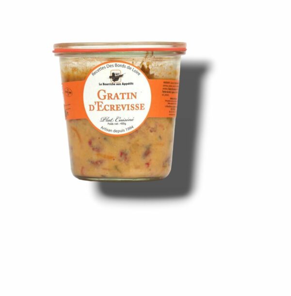 GRATIN DE QUEUES D'ECREVISSES 450 GR