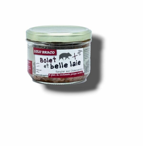 LULU BRACO PÂTÉ DE SANGLIER CHAMPIGNONS 180 GR