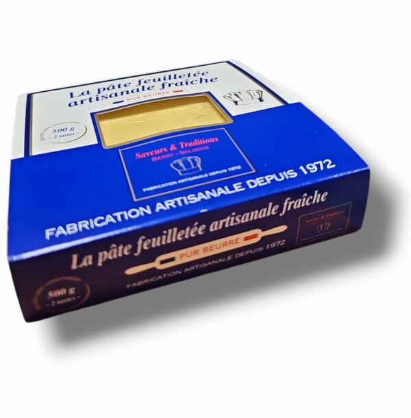 PATE FEUILLETEE ARTISANALE FRAICHE 500 GR
