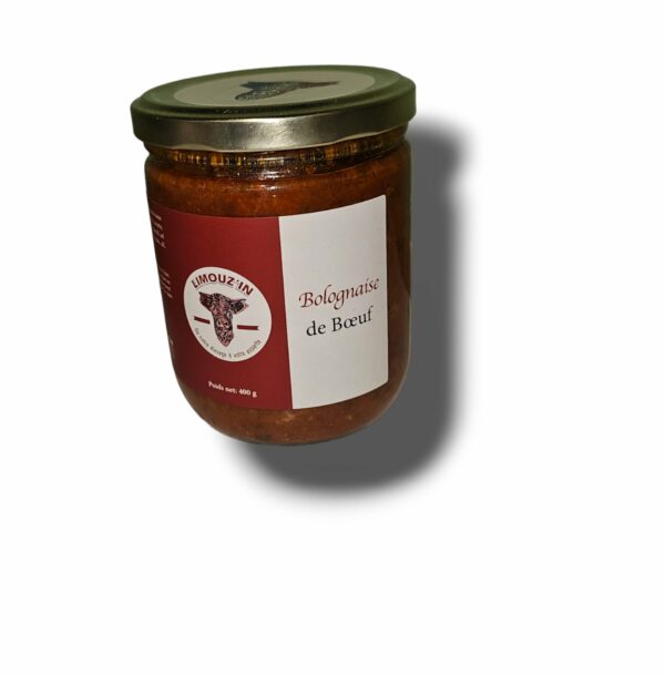 LIMOUZ'IN BOLOGNAISE DE BOEUF 400 GR
