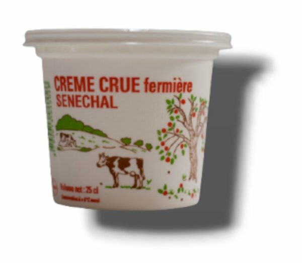 CREME FRAICHE FERMIERE CRUE DE LA FERME SÉNÉCHAL – Image 2