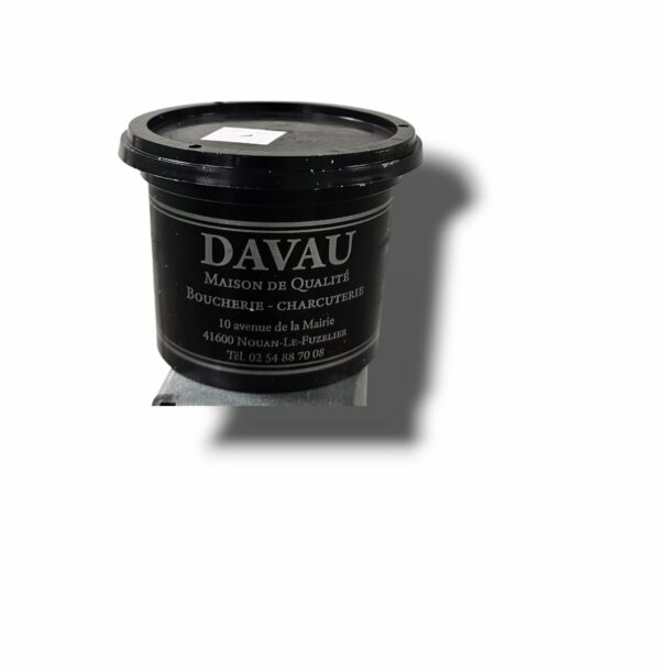 DAVAU RILLETTES DE PORC A LA BRISURE DE TRUFFE D'ÉTÉ 115 GR