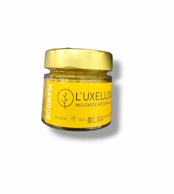 L'UXELLOISE MOUTARDE MANGUE 100 GR