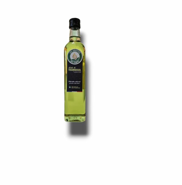HUILE DE TOURNESOL "LES GOUTTES DU TEMPS" 50 CL
