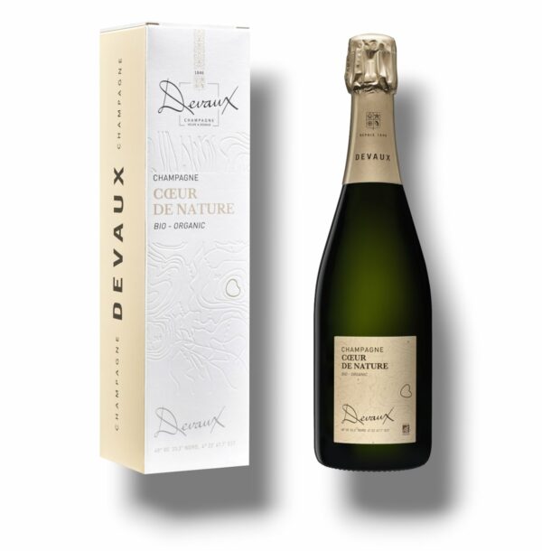 CHAMPAGNE DEVAUX COEUR DE NATURE BRUT BIO 75 CL