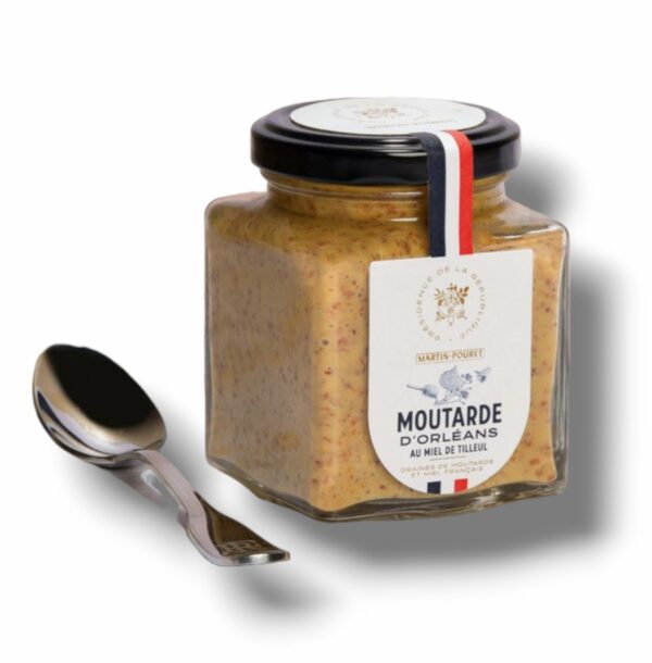 MOUTARDE D'ORLÉANS AU MIEL DE TILLEUL 200 GR