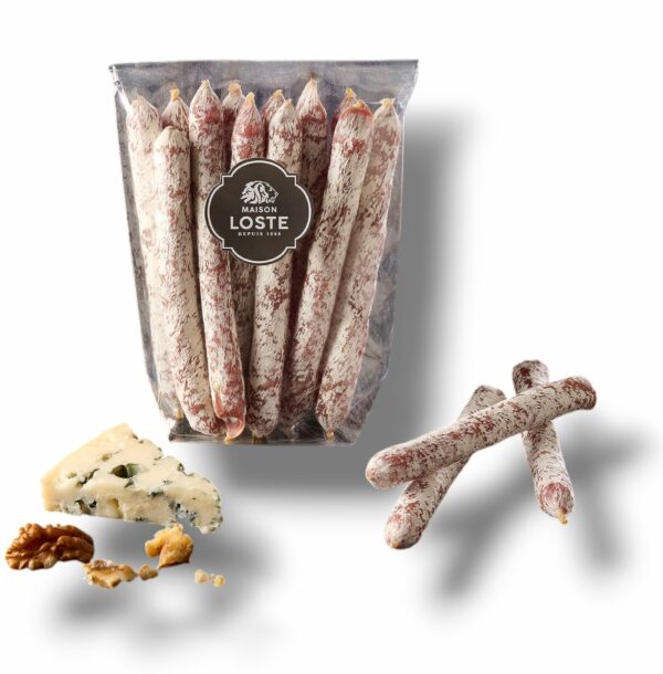 MINI STICKS ROQUEFORT & NOIX VPF 100 GR