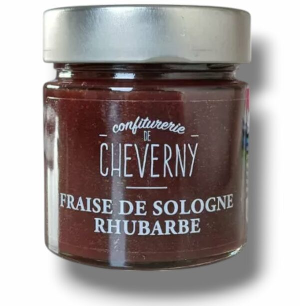 CONFITURE EXTRA DE FRAISE ET RHUBARBE 280 GR