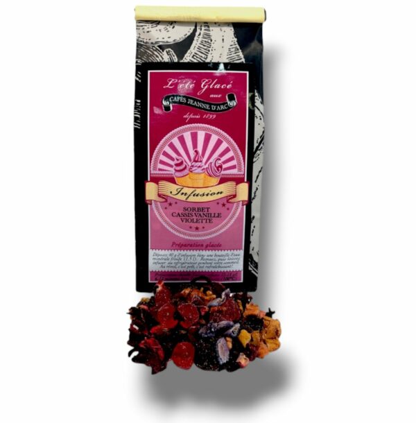 L'ETE GLACÉ INFUSION SORBET CASSIS VANILLE VIOLETTE