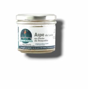 RILLETTES D'ASPE DE LOIRE AU PESTO DE ROQUETTE 90 GR