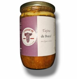 LIMOUZ'IN TAJINE DE BOEUF AUX FIGUES SECHEES 600 GR