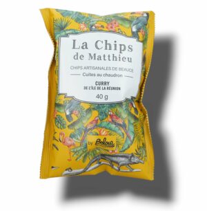 CHIPS BELSIA CURRY DE LA REUNION 150 GR