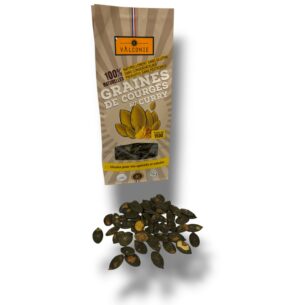 GRAINES DE COURGES AU CURRY 150 GR