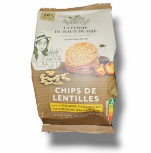 CHIPS DE LENTILLES OIGNON CARAMÉLISÉ / BALSAMIQUE 75 GR