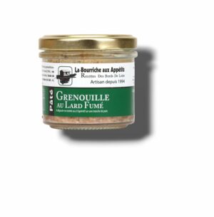 PÂTÉ DE GRENOUILLE PERSILLÉE ET LARD FUMÉ 90 GR