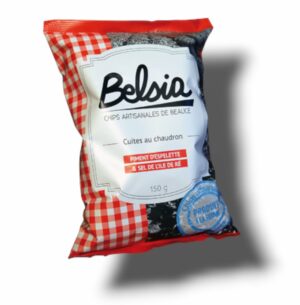 CHIPS BELSIA PIMENT D'ESPELETTE 150 GR