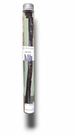 GOUSSE DE VANILLE DE MADAGASCAR X2 TUBE 22 CM