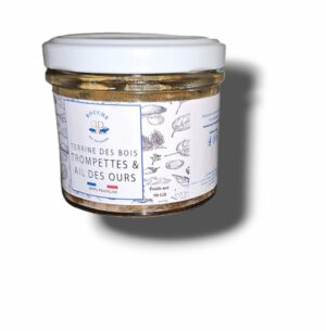 TERRINE DE CAMPAGNE AUX TROMPETTES & AIL DES OURS 90 GR