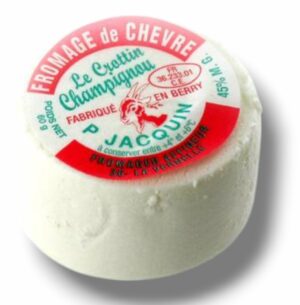 CROTTIN CHEVRE FRAIS "CHAMPIGNOU" 60 GR SELECTION JACQUIN ET FILS