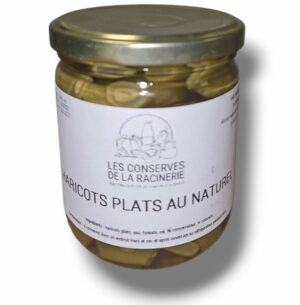 HARICOTS PLATS AU NATUREL 445 ML
