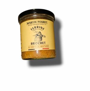 TERRINE DE BROCHET AU CONFIT DE MOUTARDE 150 GR