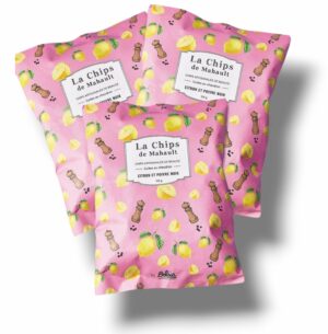 CHIPS BELSIA CITRON ET POIVRE NOIR DE MADAGASCAR 125 GR
