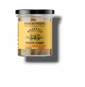 RILLETTES DE TRUITES AU VINAIGRE D'AGRUMES 150 GR