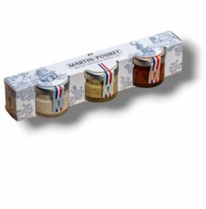 COFFRET MIN MAYONNAISE, MOUTARDE ET KETCHUP 3 X 22 GR