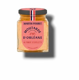 MOUTARDE D'ORLEANS AU PIMENT D'ESPELETTE 200 GR