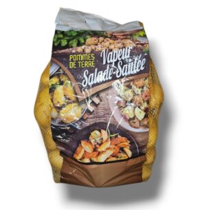 POMME DE TERRE PEAU BLANCHE "VAPEUR,SALADE,SAUTÉE" 3 LABOUREURS 2.5 KG