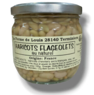 HARICOTS FLAGEOLETS AU NATUREL 350 Gr