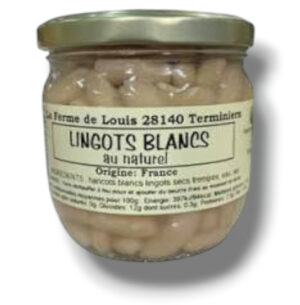 LINGOTS BLANCS AU NATUREL 350 Gr