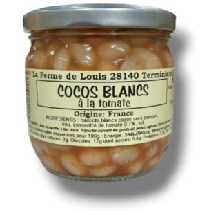 COCOS BLANCS A LA TOMATE 350 Gr