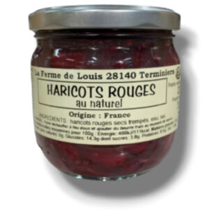 HARICOTS ROUGES AU NATUREL 350 Gr