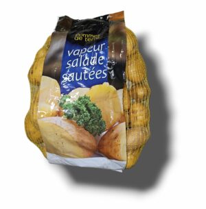 P. DE TERRE PEAU BLANCHE NOUVELLE RECOLTE "SALADE VAPEUR SAUTEE" 3 LABOUREURS 2.