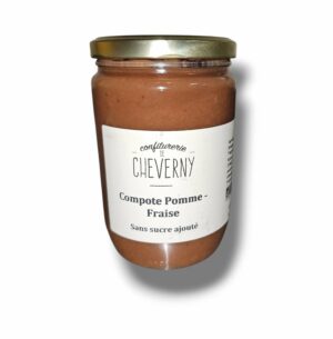 COMPOTE DE POMME / FRAISE 640 GR