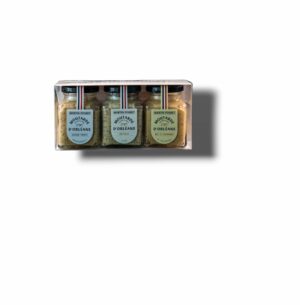COFFRET MOUTARDE GOURMANDE 3 x 95 GR