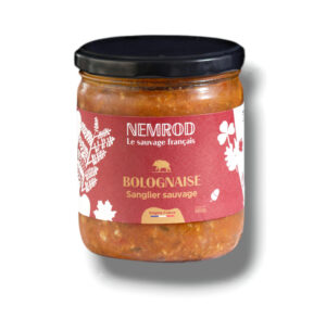 BOLOGNAISE DE SANGLIER SAUVAGE 380 GR