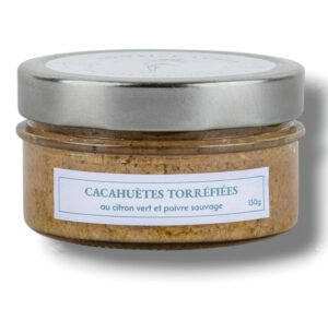 TARTINABLE CACAHUETES TORREFIEES AU CITRON VERT ET POIVRE SAUVAGE